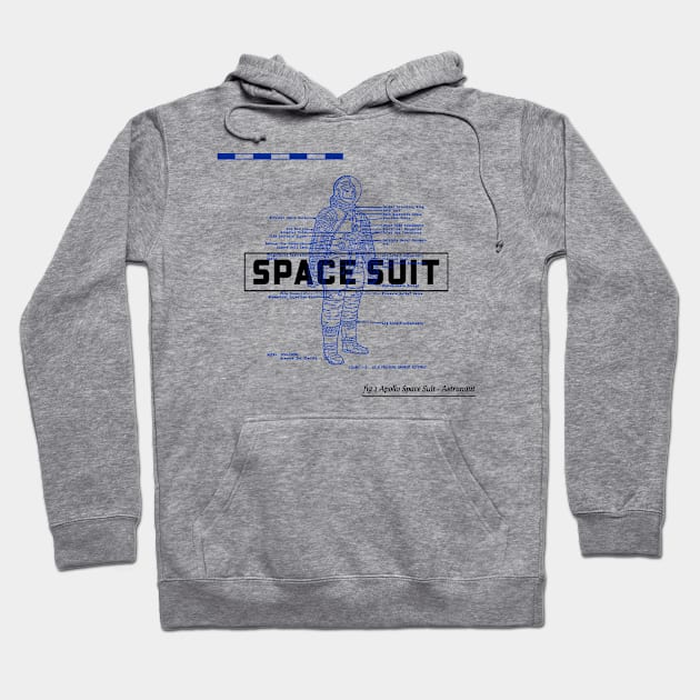 Space Suit Explained ! Hoodie by ForEngineer